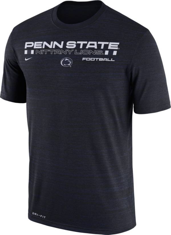 Nike Men's Penn State Nittany Lions Blue Velocity Legend Football T-Shirt