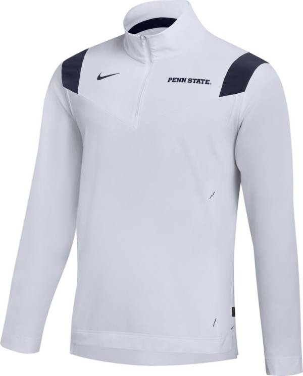 Nike Men's Penn State Nittany Lions Football Sideline Coach Lightweight White Jacket
