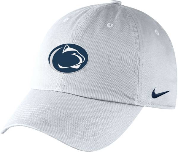 Nike Men's Penn State Nittany Lions Campus Adjustable White Hat