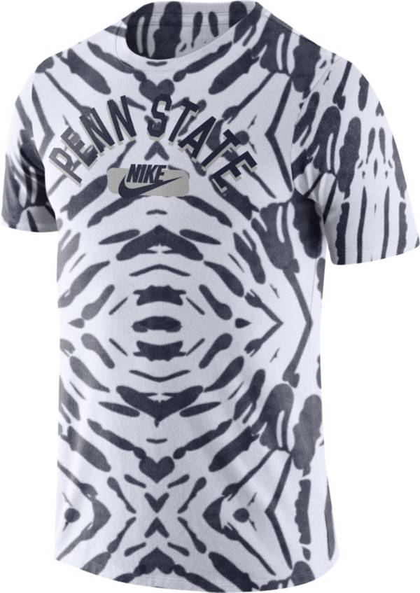 Nike Men's Penn State Nittany Lions White Tie-Dye Festival T-Shirt