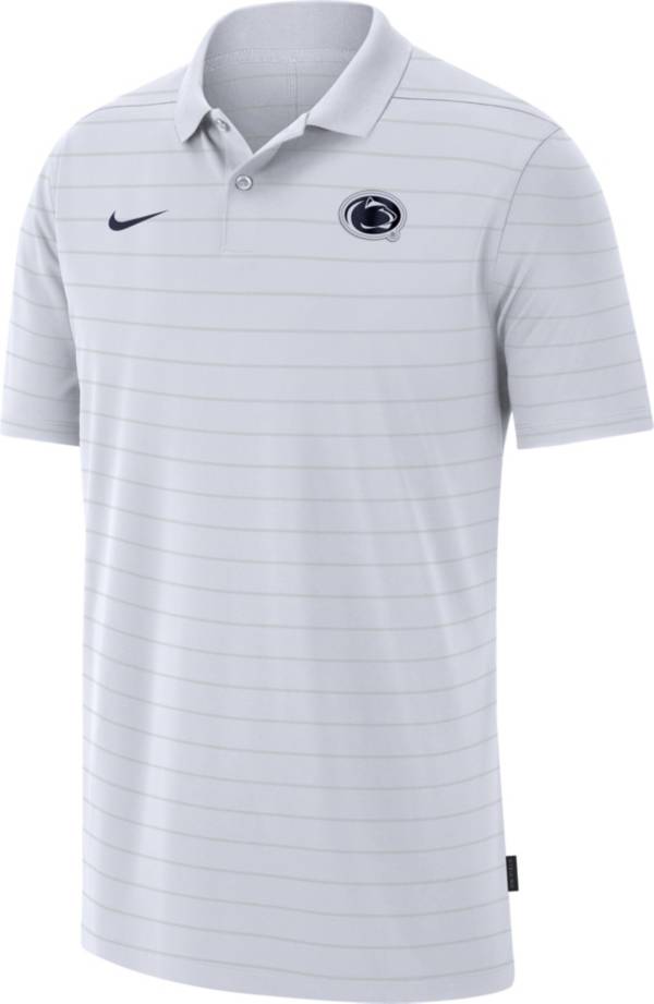 Nike Men's Penn State Nittany Lions Football Sideline Victory White Polo product image