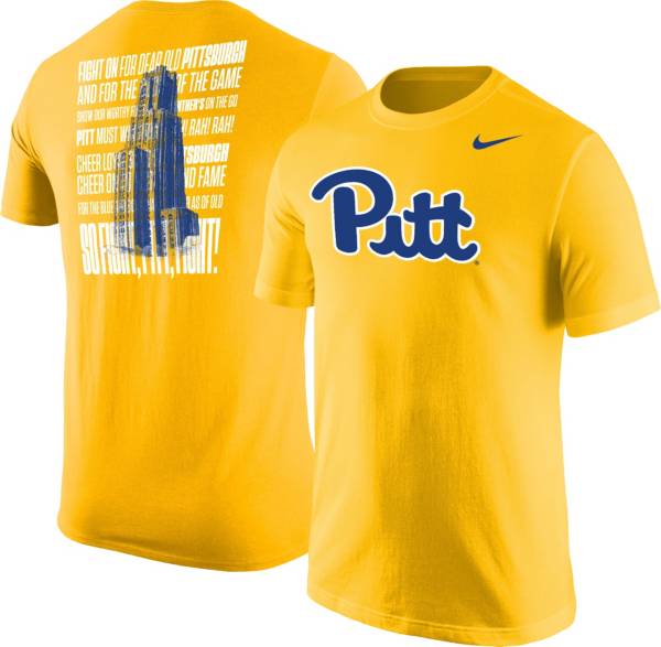Nike Men's Pitt Panthers Gold Cathy Fight Song T-Shirt product image