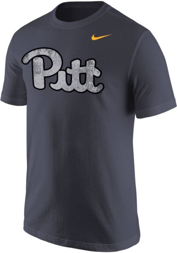 Nike Men's Pitt Panthers Grey Steel City Graphic T-Shirt