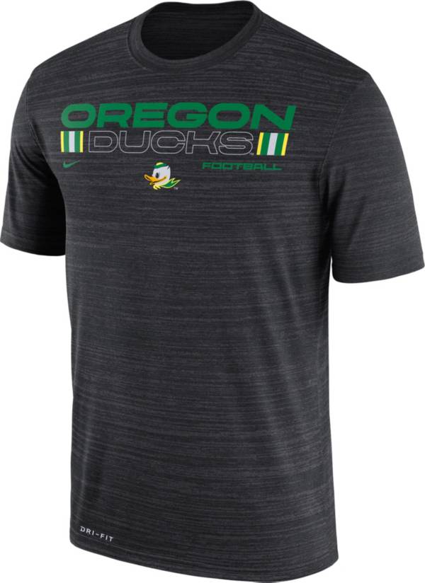 Nike Men's Oregon Ducks Velocity Legend Football Black T-Shirt product image