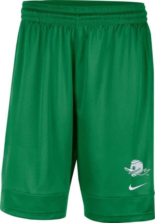 Nike Men's Oregon Ducks Green Dri-FIT Fast Break Shorts