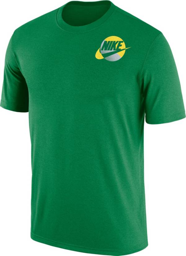 Nike Men's Oregon Ducks Green Max90 Oversized Just Do It T-Shirt