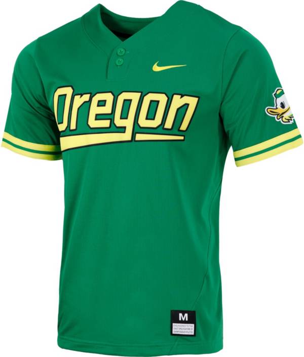 Nike Men's Oregon Ducks Green Dri-FIT Replica Baseball Jersey product image