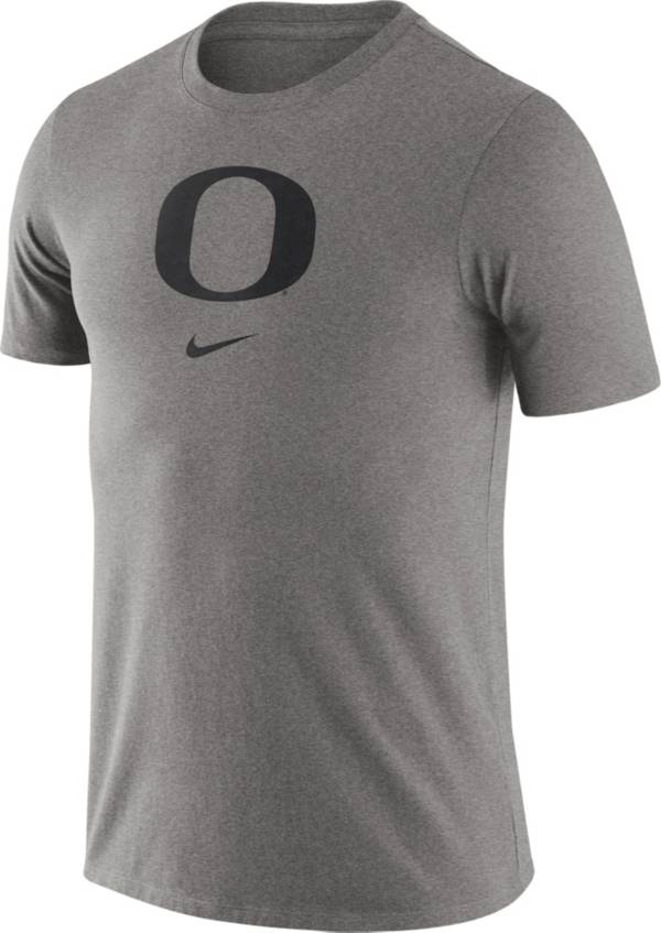 Nike Men's Oregon Ducks Grey Essential Logo T-Shirt