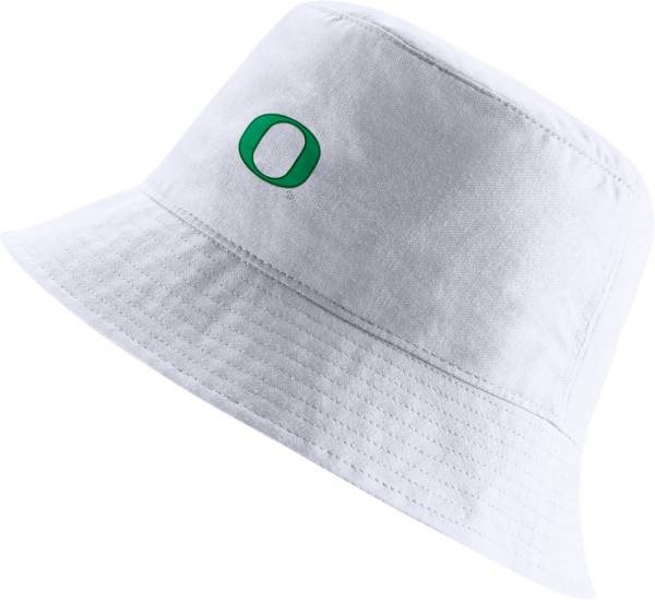 Nike Men's Oregon Ducks Core Bucket White Hat