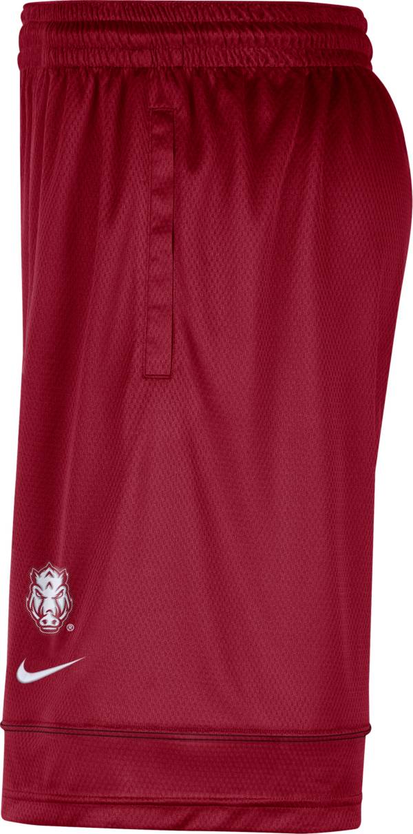 Nike Men's Arkansas Razorbacks Cardinal Dri-FIT Fast Break Shorts