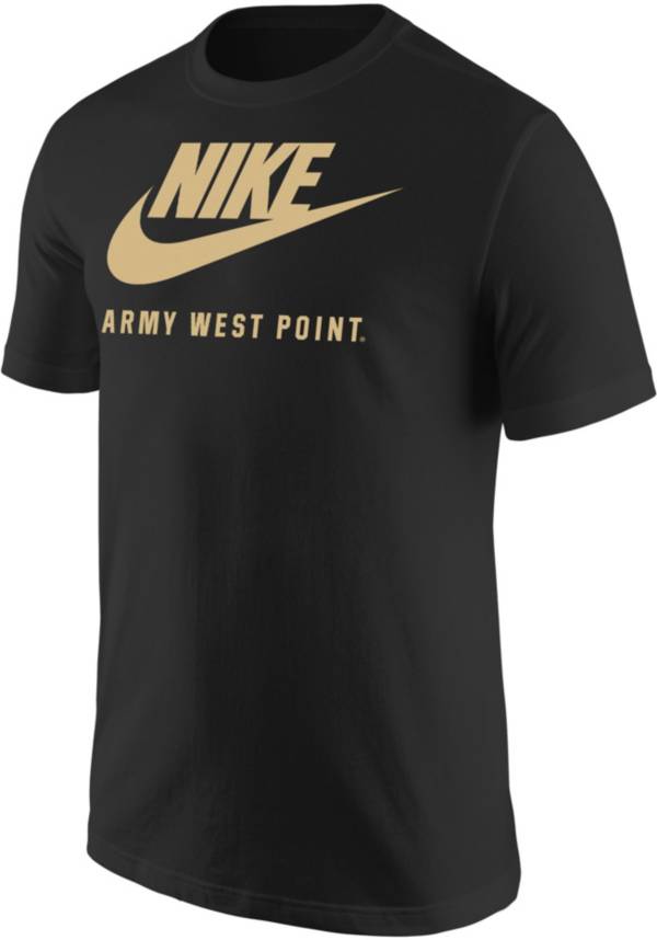 Nike Men's Army West Point Black Knights Army Black Futura T-Shirt