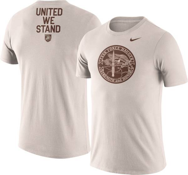 Nike Men's Army West Point Black Knights Brown Rivalry Collection Dri-FIT Cotton T-Shirt product image