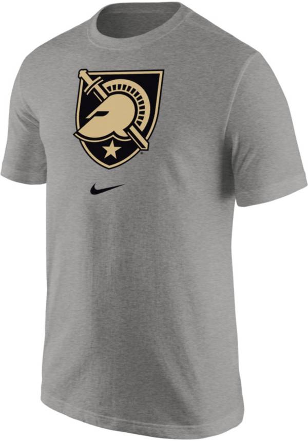 Nike Men's Army West Point Black Knights Grey Essential Logo T-Shirt