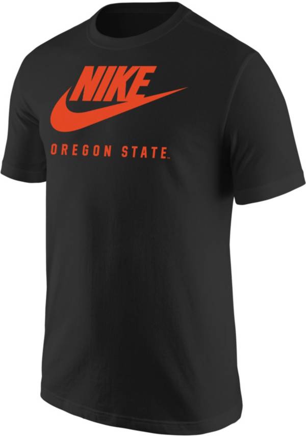 Nike Men's Oregon State Beavers Futura Black T-Shirt