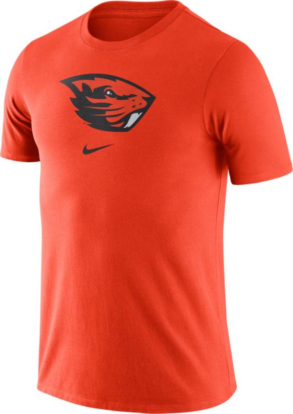 Nike Men's Oregon State Beavers Orange Essential Logo T-Shirt