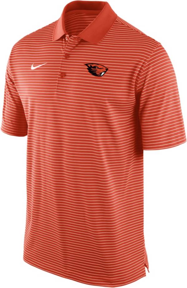 Nike Men's Oregon State Beavers Orange Stadium Polo