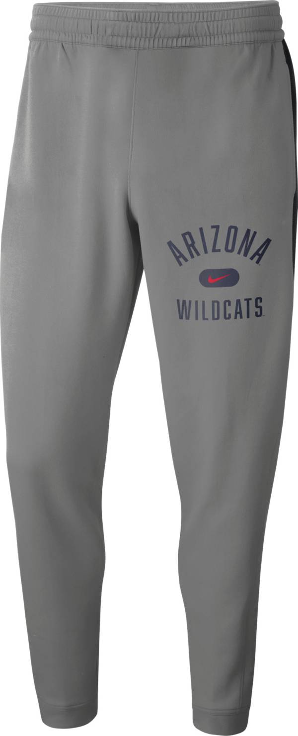 Nike Men's Arizona Wildcats Grey Spotlight Basketball Pants