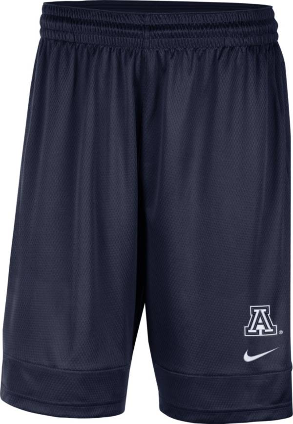 Nike Men's Arizona Wildcats Navy Dri-FIT Fast Break Shorts