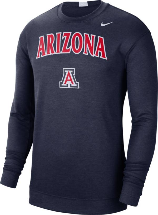 Nike Men's Arizona Wildcats Navy Spotlight Basketball Long Sleeve T-Shirt