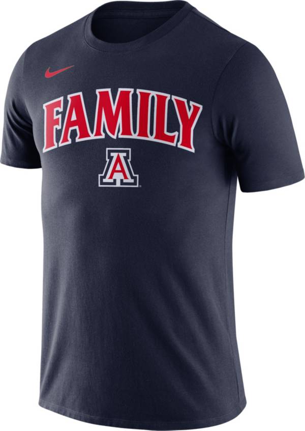 Nike Men's Arizona Wildcats Navy Family T-Shirt