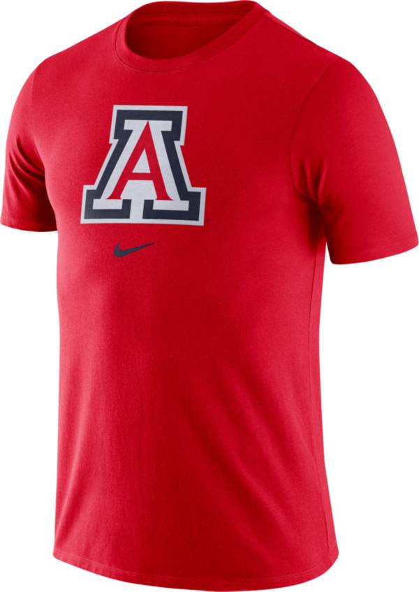 Nike Men's Arizona Wildcats Cardinal Essential Logo T-Shirt