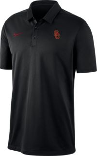 Nike Men's USC Trojans Dri-FIT Franchise Black Polo