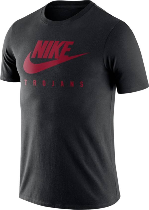 Nike Men's USC Trojans Black Futura T-Shirt