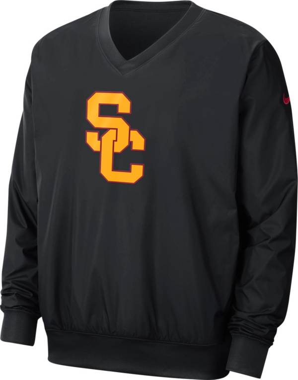 Nike Men's USC Trojans Stadium Windshirt Black Jacket