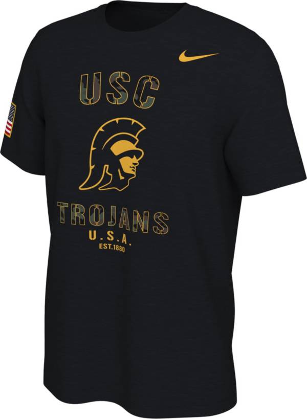 Nike Men's USC Trojans Veterans Day Black T-Shirt