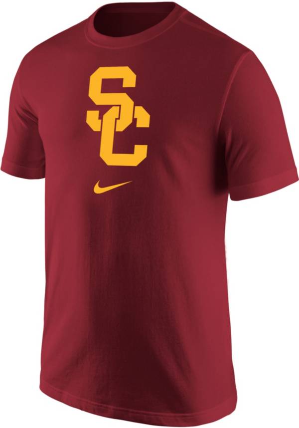 Nike Men's USC Trojans Cardinal Core Cotton Logo T-Shirt