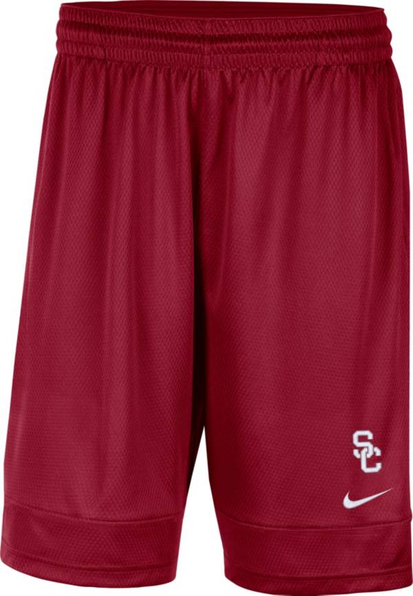 Nike Men's USC Trojans Cardinal Dri-FIT Fast Break Shorts