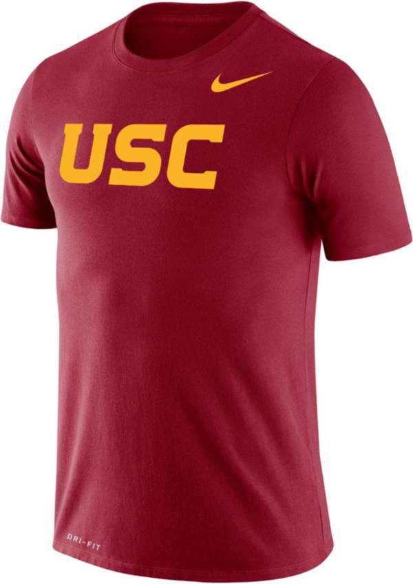 Nike Men's USC Trojans Cardinal Dri-FIT Legend Wordmark T-Shirt