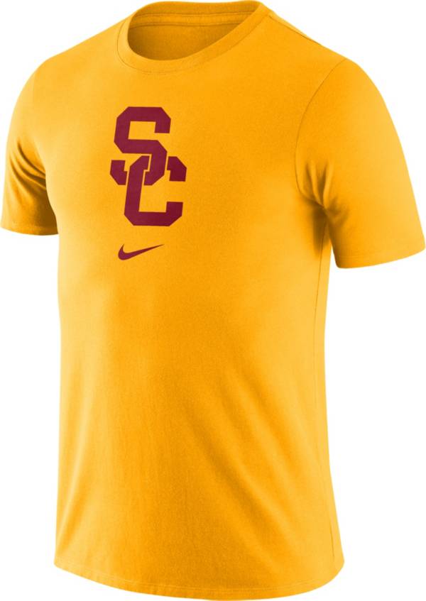 Nike Men's USC Trojans Gold Essential Logo T-Shirt