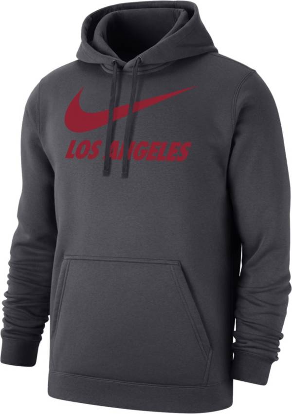 Nike Men's Los Angeles Grey City Pullover Hoodie product image