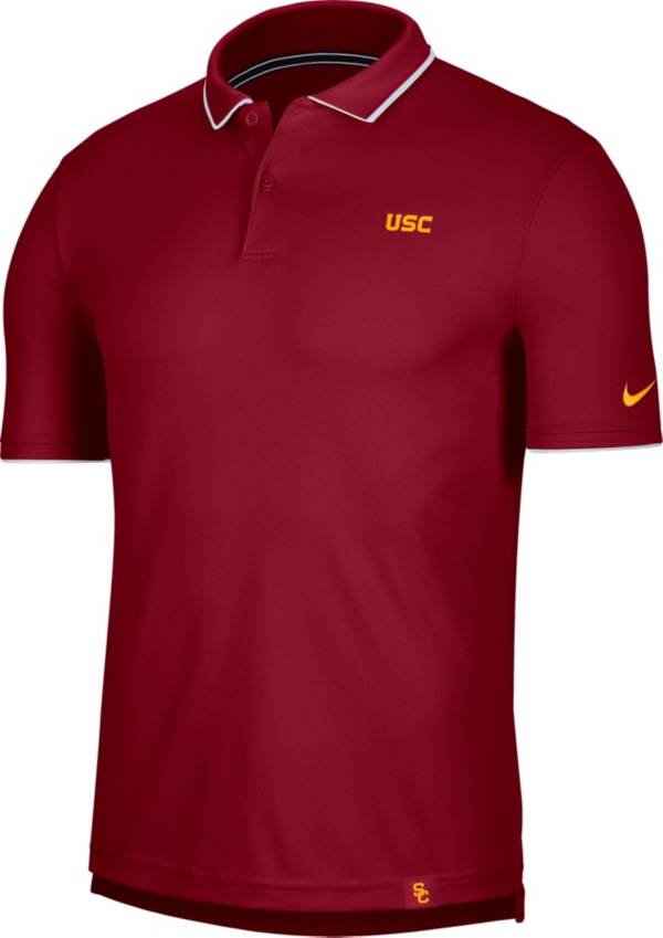 Nike Men's USC Trojans Cardinal Dri-FIT UV Polo
