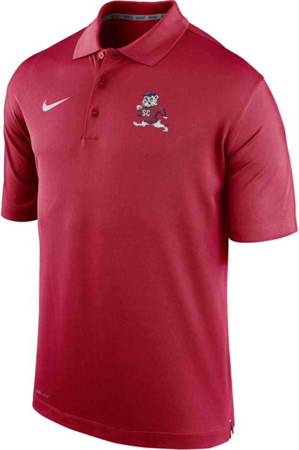 Nike Men's South Carolina State Bulldogs Garnet Varsity Polo