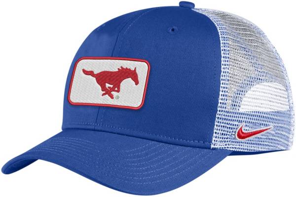 Nike Men's Southern Methodist Mustangs Blue Classic99 Trucker Hat