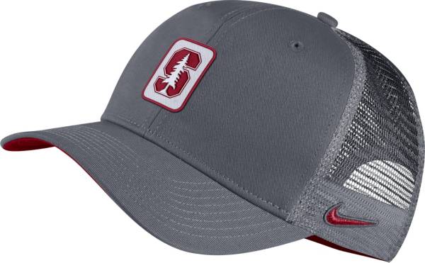 Nike Men's Stanford Cardinal Grey Classic99 Trucker Hat