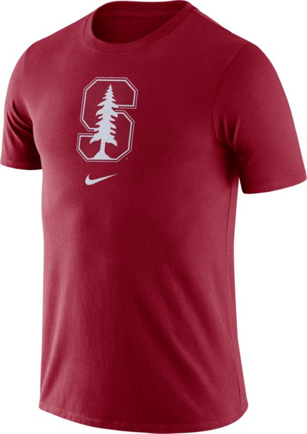 Nike Men's Stanford Cardinal Cardinal Essential Logo T-Shirt