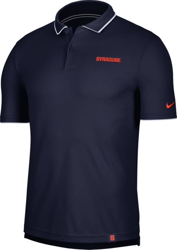 Nike Men's Syracuse Orange Blue Dri-FIT UV Polo