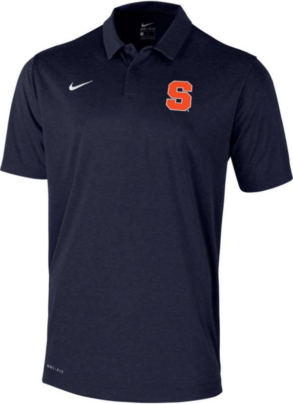 Nike Men's Syracuse Orange Heathered Blue Dri-FIT Polo