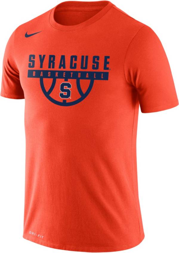 Nike Men's Syracuse Orange Basketball Dri-FIT Legend Wordmark Orange T-Shirt