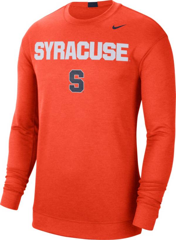 Nike Men's Syracuse Orange Orange Spotlight Basketball Long Sleeve T-Shirt