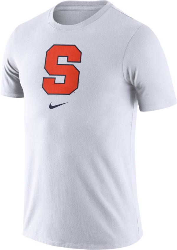 Nike Men's Syracuse Orange White Essential Logo T-Shirt