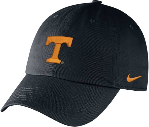 Nike Men's Tennessee Volunteers Campus Adjustable Black Hat