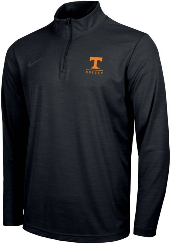 Nike Men's Tennessee Volunteers Soccer Intensity Black Quarter-Zip