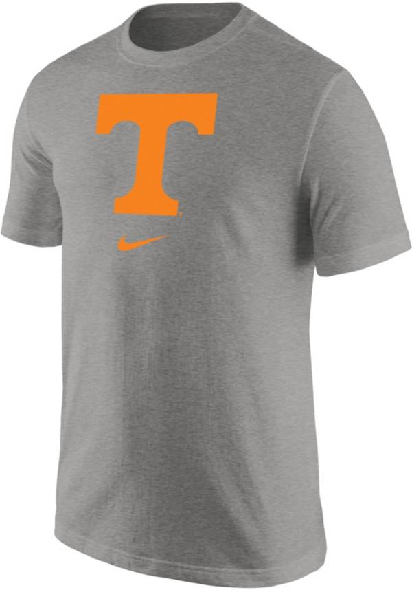 Nike Men's Tennessee Volunteers Grey Core Cotton Logo T-Shirt product image