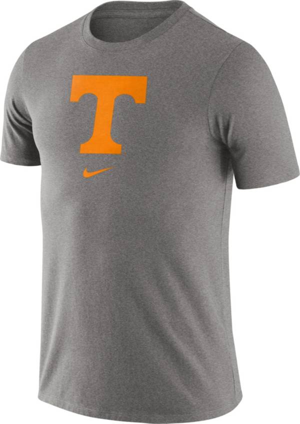 Nike Men's Tennessee Volunteers Grey Essential Logo T-Shirt
