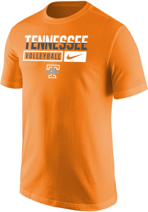 Nike Men's Tennessee Lady Vols Tennessee Orange Volleyball Core Cotton T-Shirt