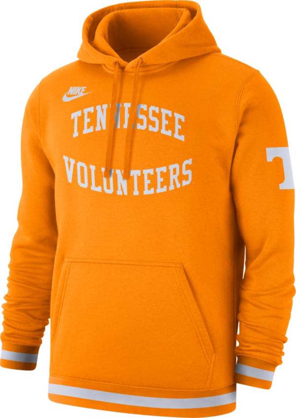 Nike Men's Tennessee Volunteers Tennessee Orange Retro Fleece Pullover Hoodie